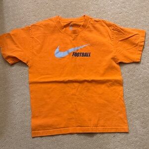 Nike Bright Orange Football Tee